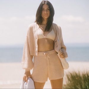 NWOT Lounge With Me Medium Beige Playa Cardigan